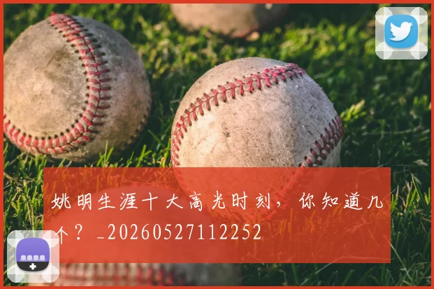 姚明生涯十大高光时刻，你知道几个？_20260527112252